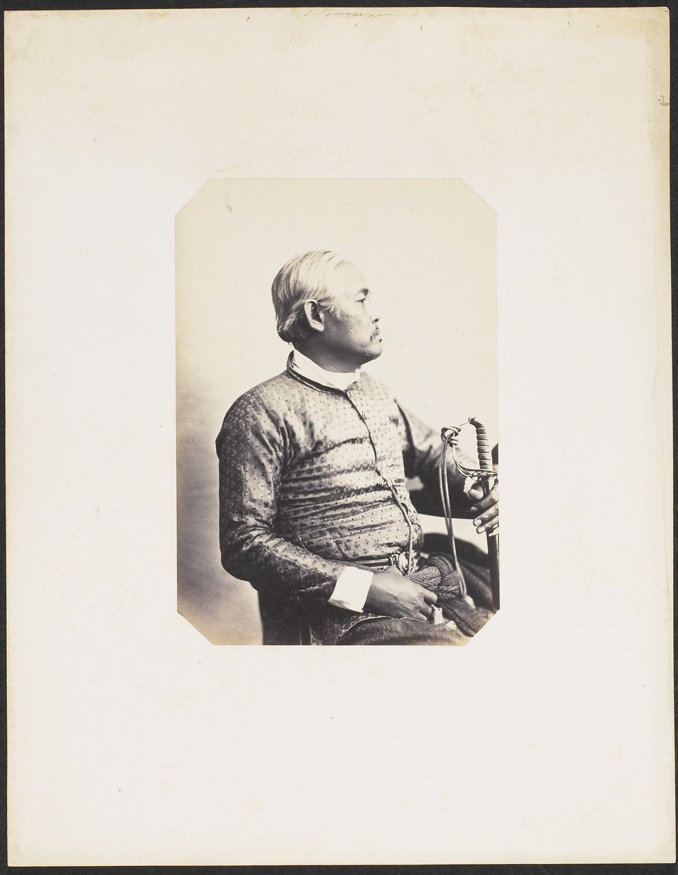 Hluang Indrinontay, 46 år gammel av Jacques Philippe and Rousseau Louis  Potteau