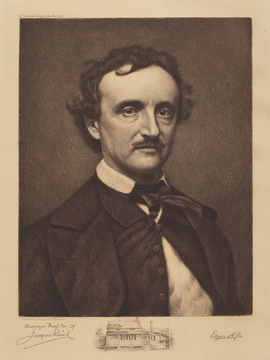 Edgar Allen Poe av Jacques Reich