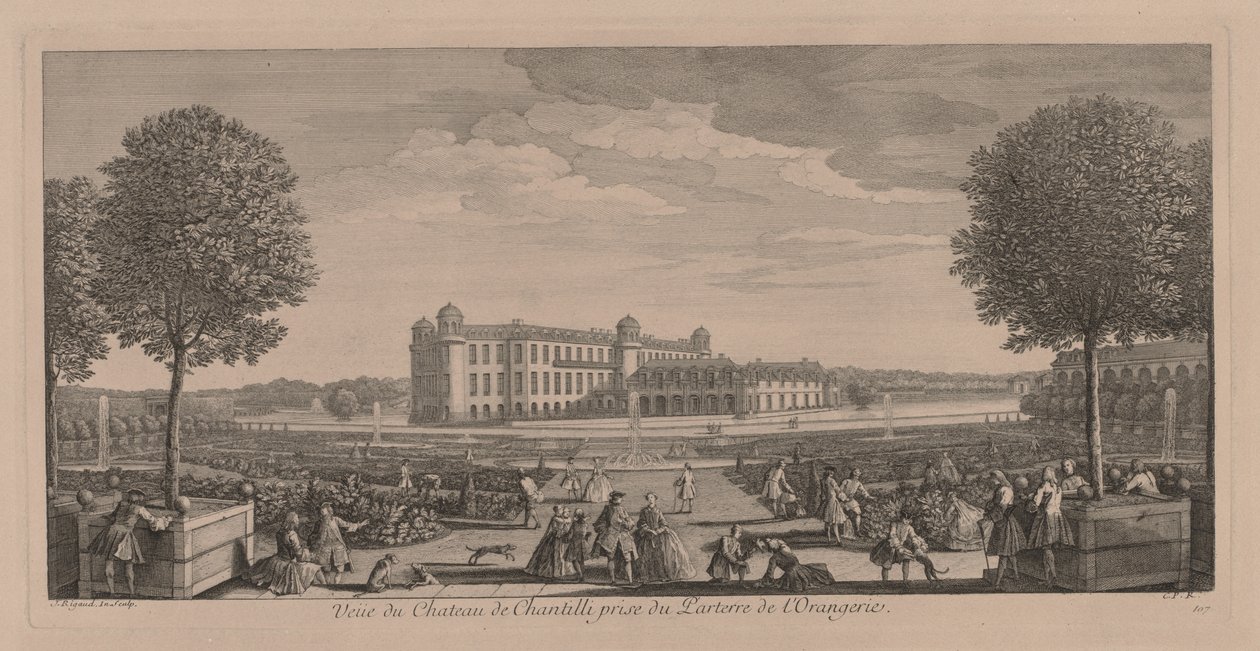 Chateau Chantilly. av Jacques Rigaud