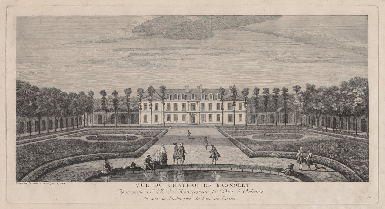Chateau av Bagnolet. av Jacques Rigaud