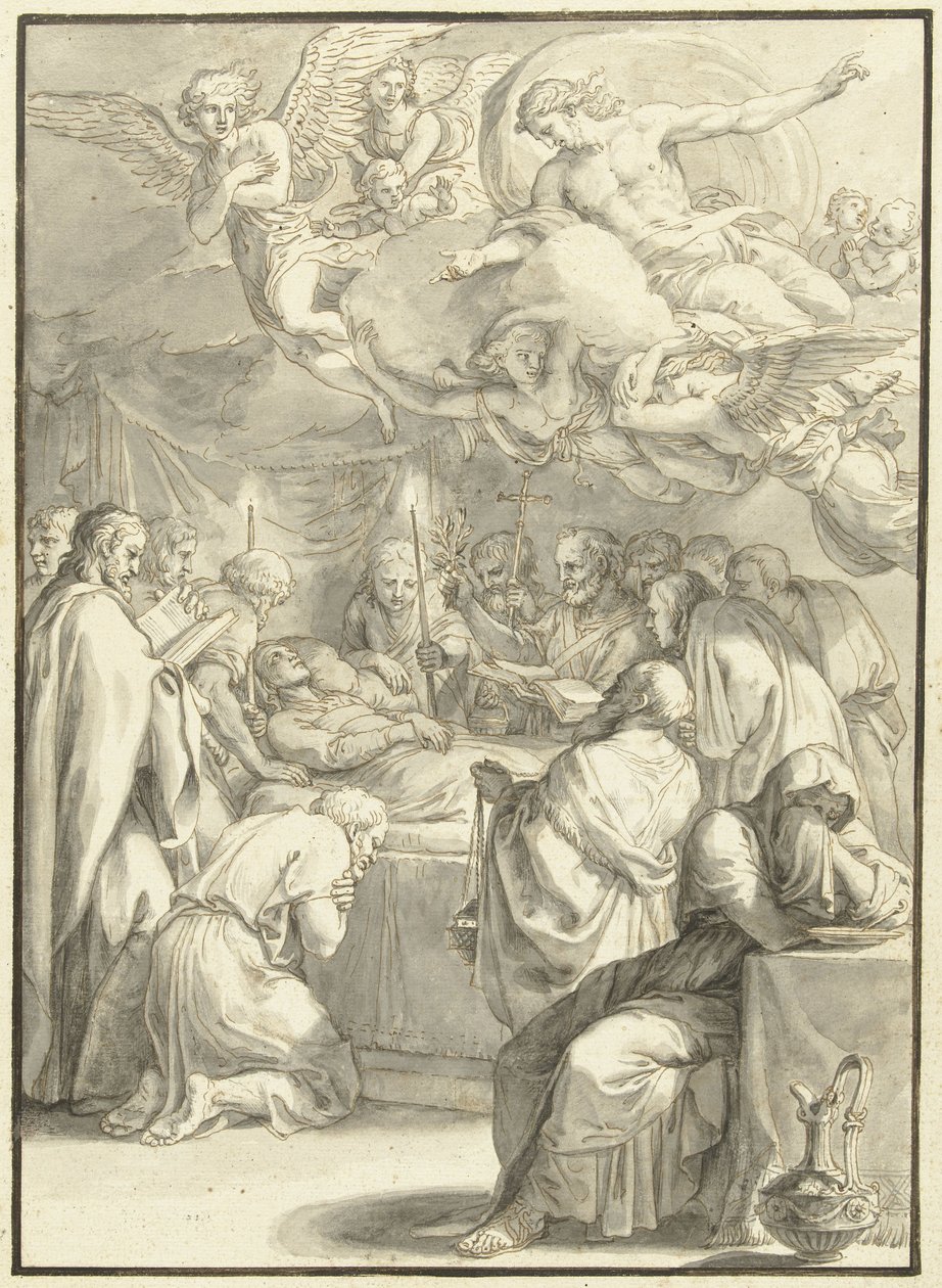 Marys dødsleie Scener fra Life of Mary (serietittel) av Jacques Stella