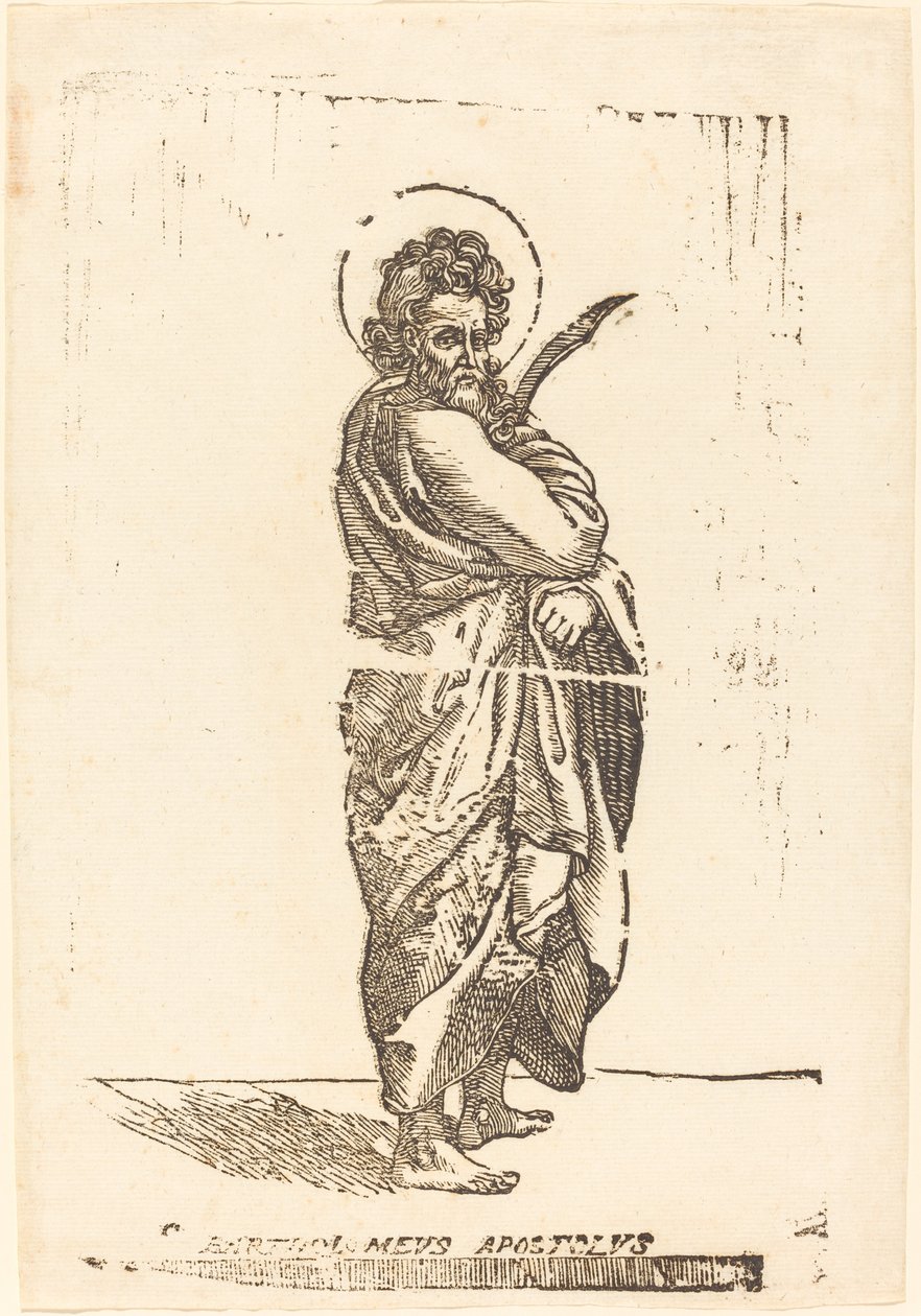 Saint Bartholomew av Jacques Stella