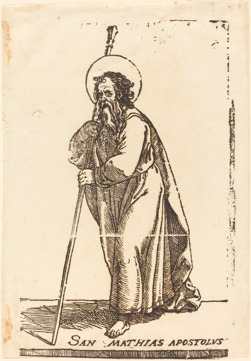 Den hellige Mattias av Jacques Stella