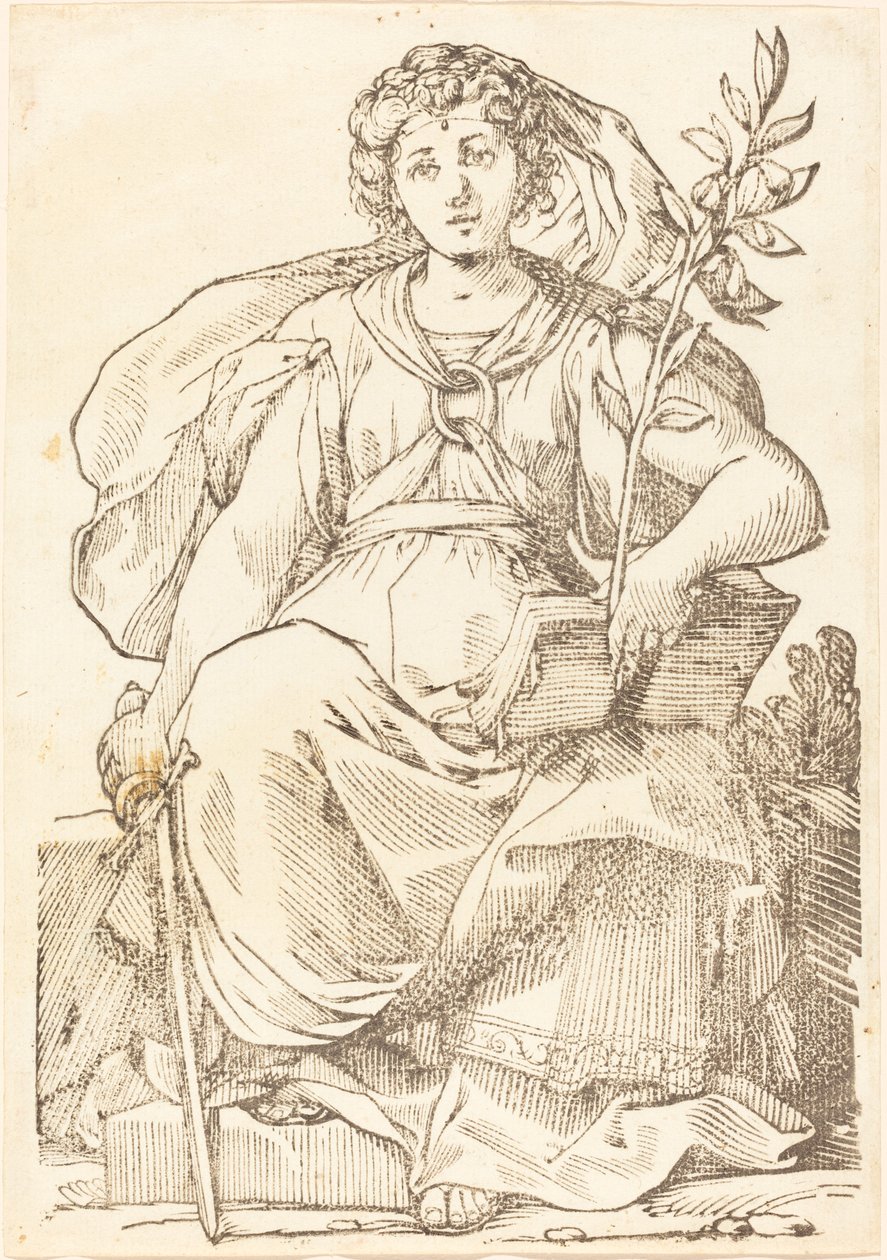 Sibyl Europa av Jacques Stella