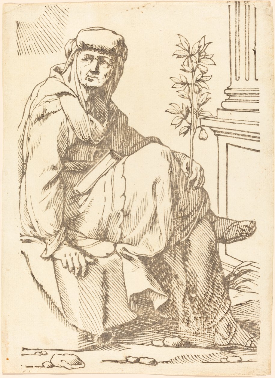 Sibylla Hellespontina av Jacques Stella