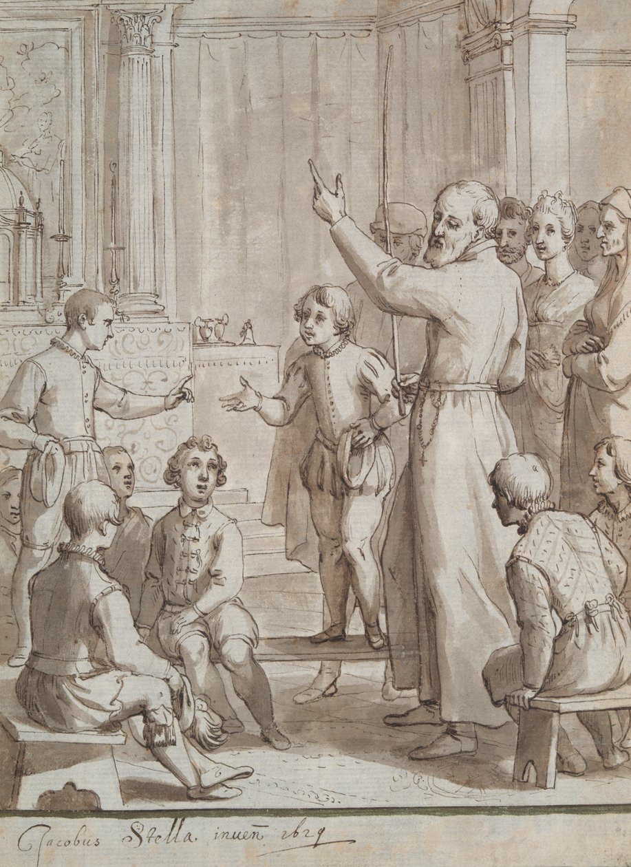 St. Philip som veileder av Jacques Stella