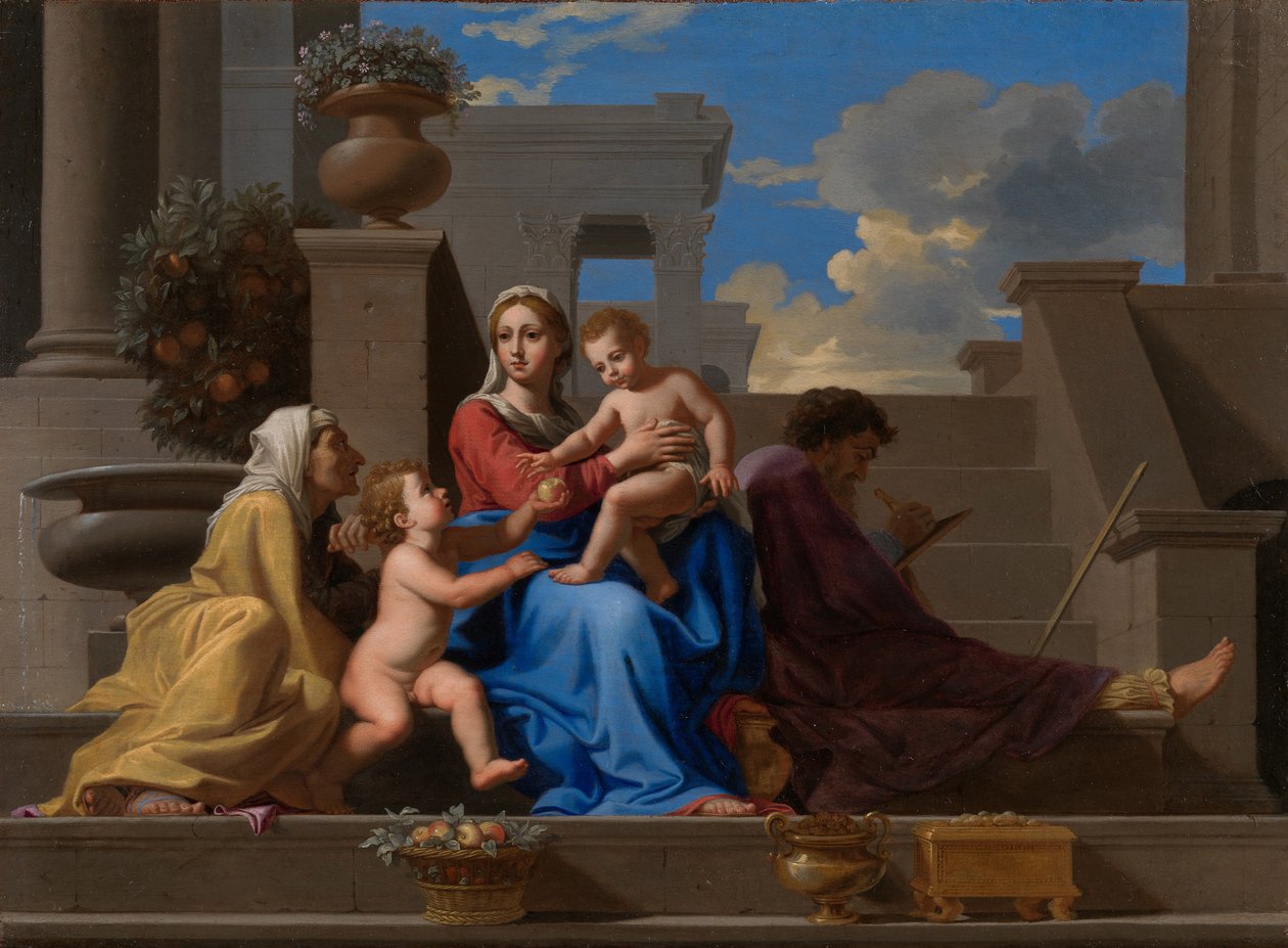 Den hellige familie av Jacques Stella