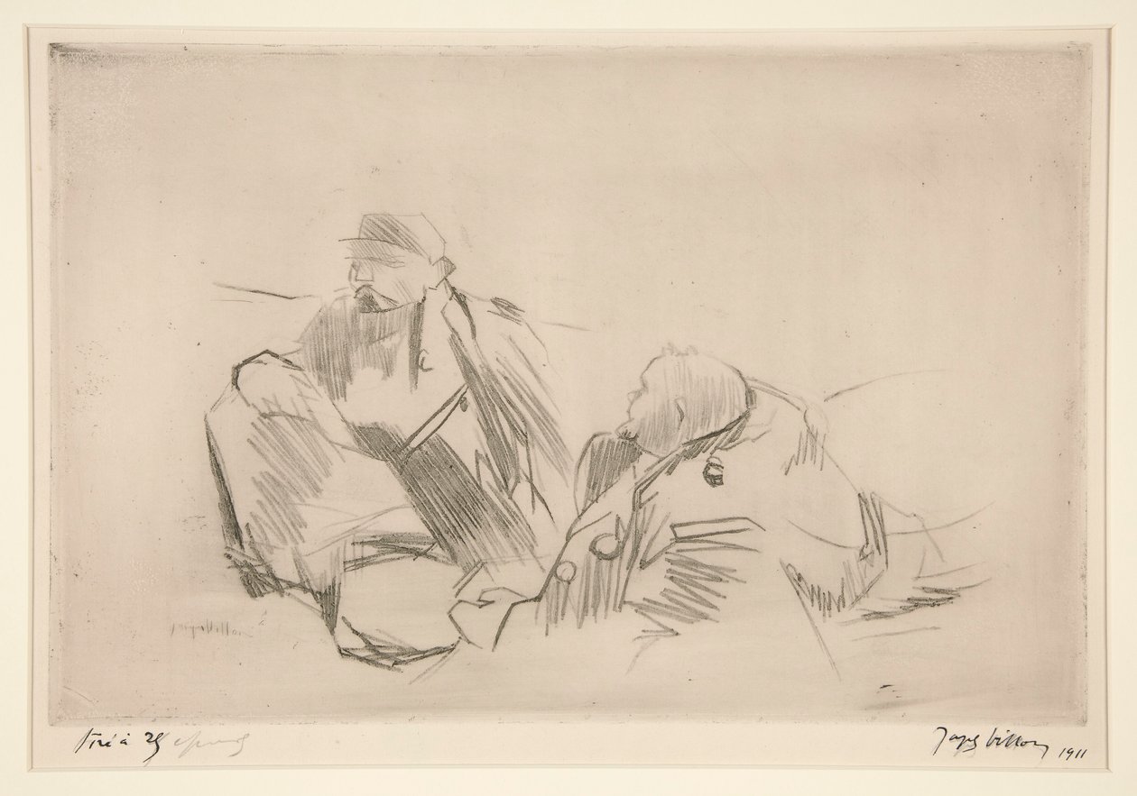 Territorialene (The Local Council Clerks) av Jacques Villon