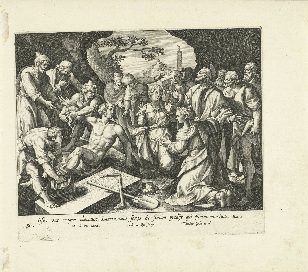 Opwekking van Lazarus Vita, passio et Resvrrectio Iesv Christi (series title) Leven, passie en wederopstanding van Christus (series title)   1330238   no       norwegian Successfully Translated  Original: Twee mannen rusten in het ruim van een schip Transl av Jacques de Bie