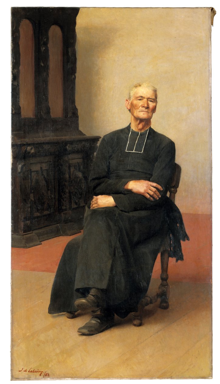 Portrett av en gammel prest av Jacques de Lalaing