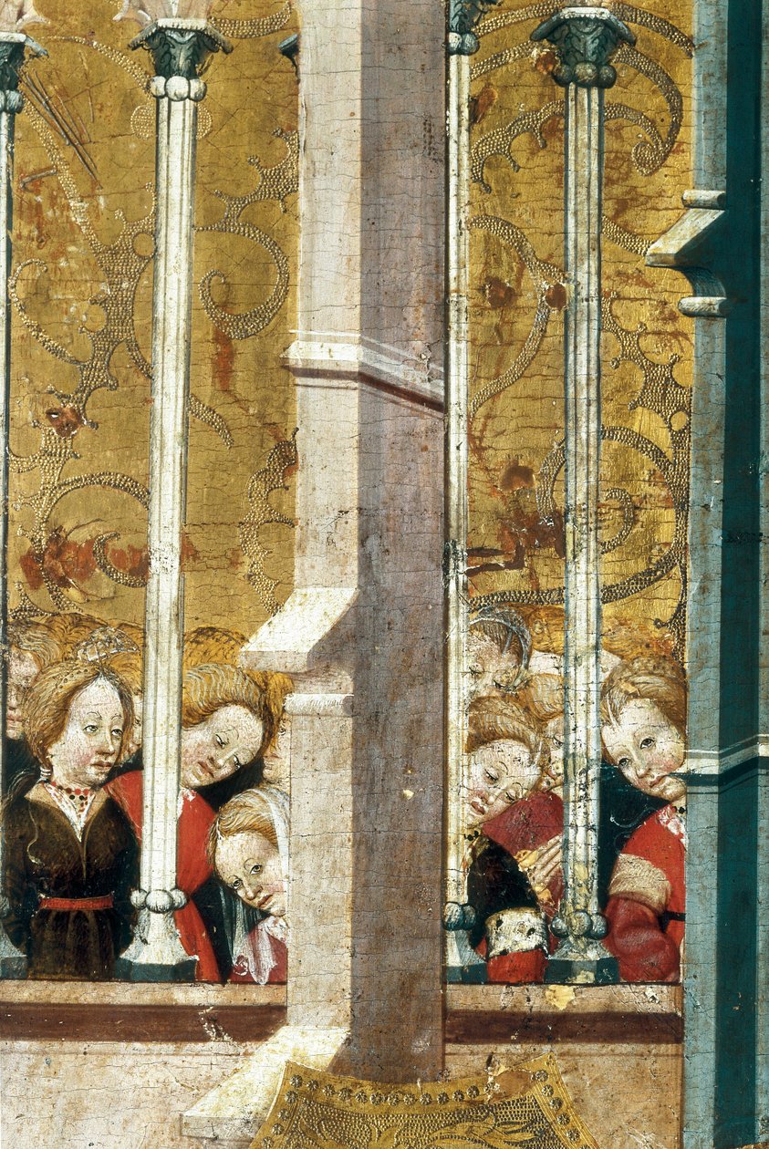 Bebudelsesaltertavle, detalj av Jaime Ferrer II
