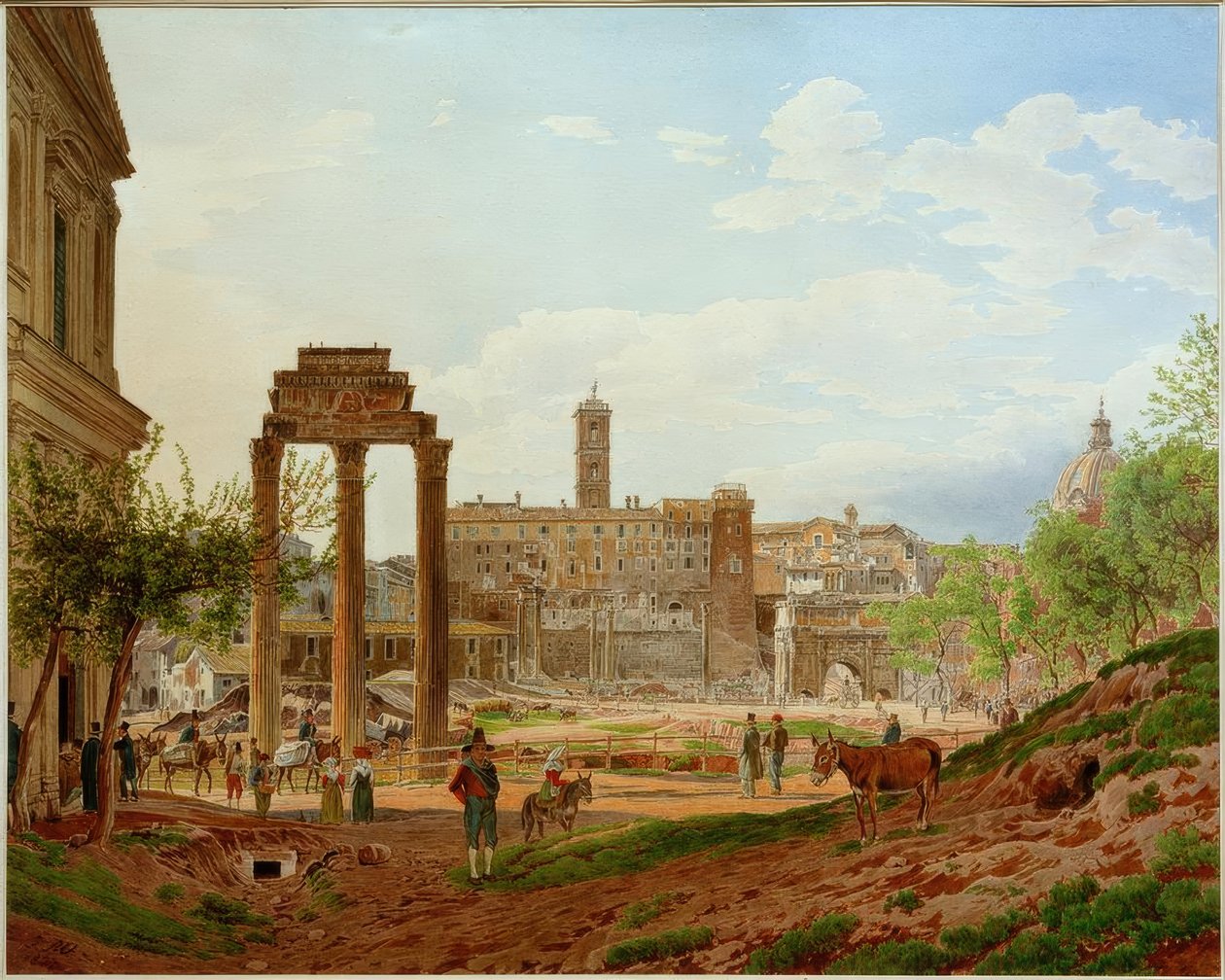 Rom / Roma (Latium, Italia), av Jakob Alt