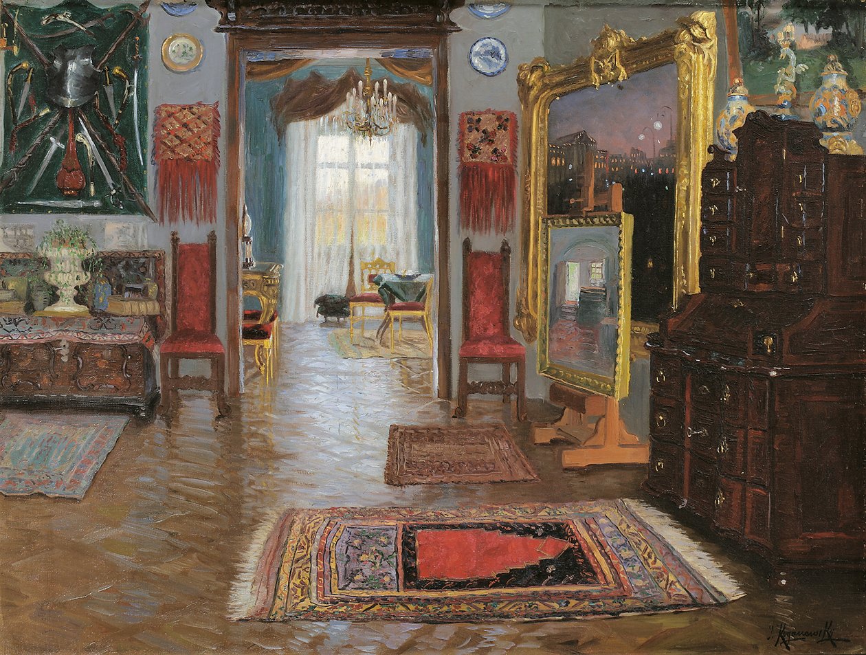 Salon des Kunstlers English: The Artists Salon av Jakob Koganowsky