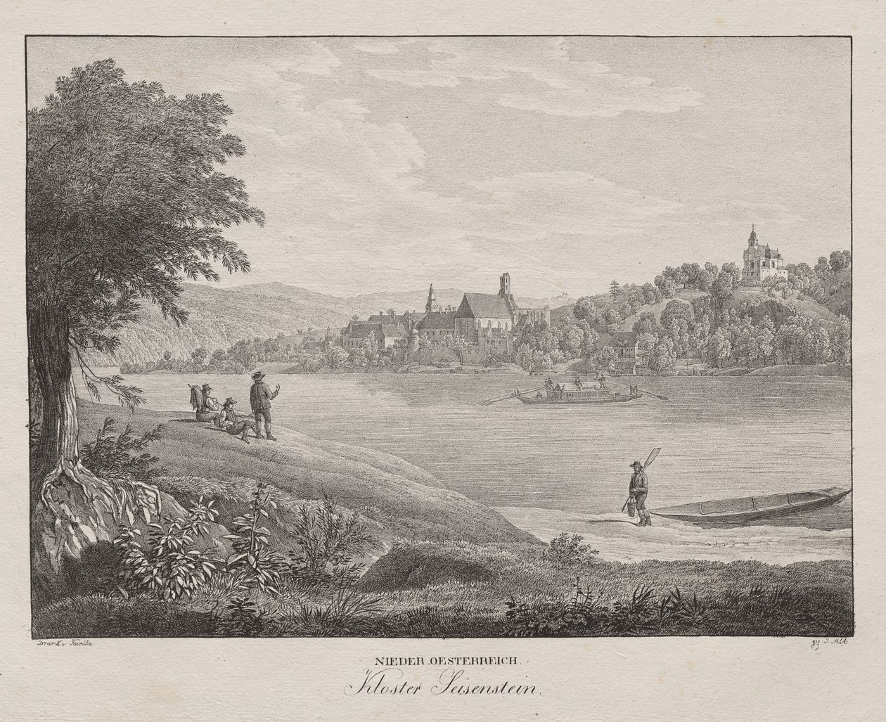 Nedre Østerrike, kloster av Jakob Alt