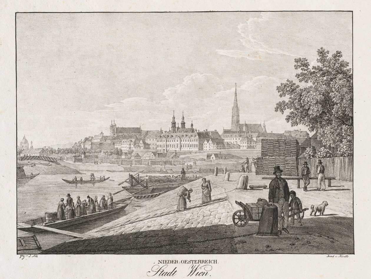Niederösterreich, Wien. av Jakob Alt