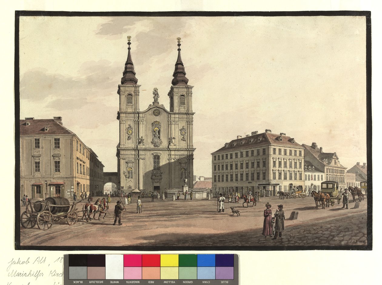 Mariahilf sognekirke av Jakob Alt