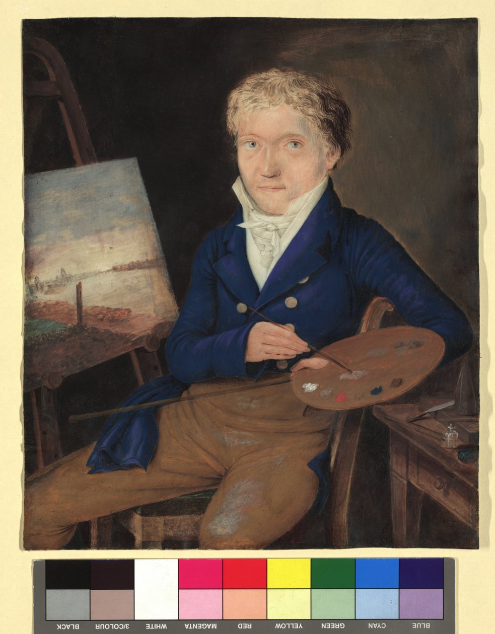 Selvportrett av Jakob Alt av Jakob Alt