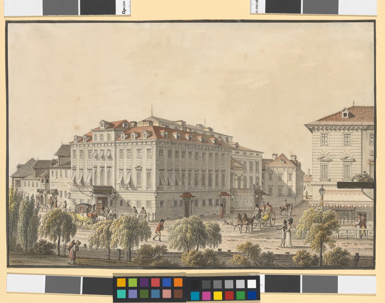 Theater an der Wien av Jakob Alt