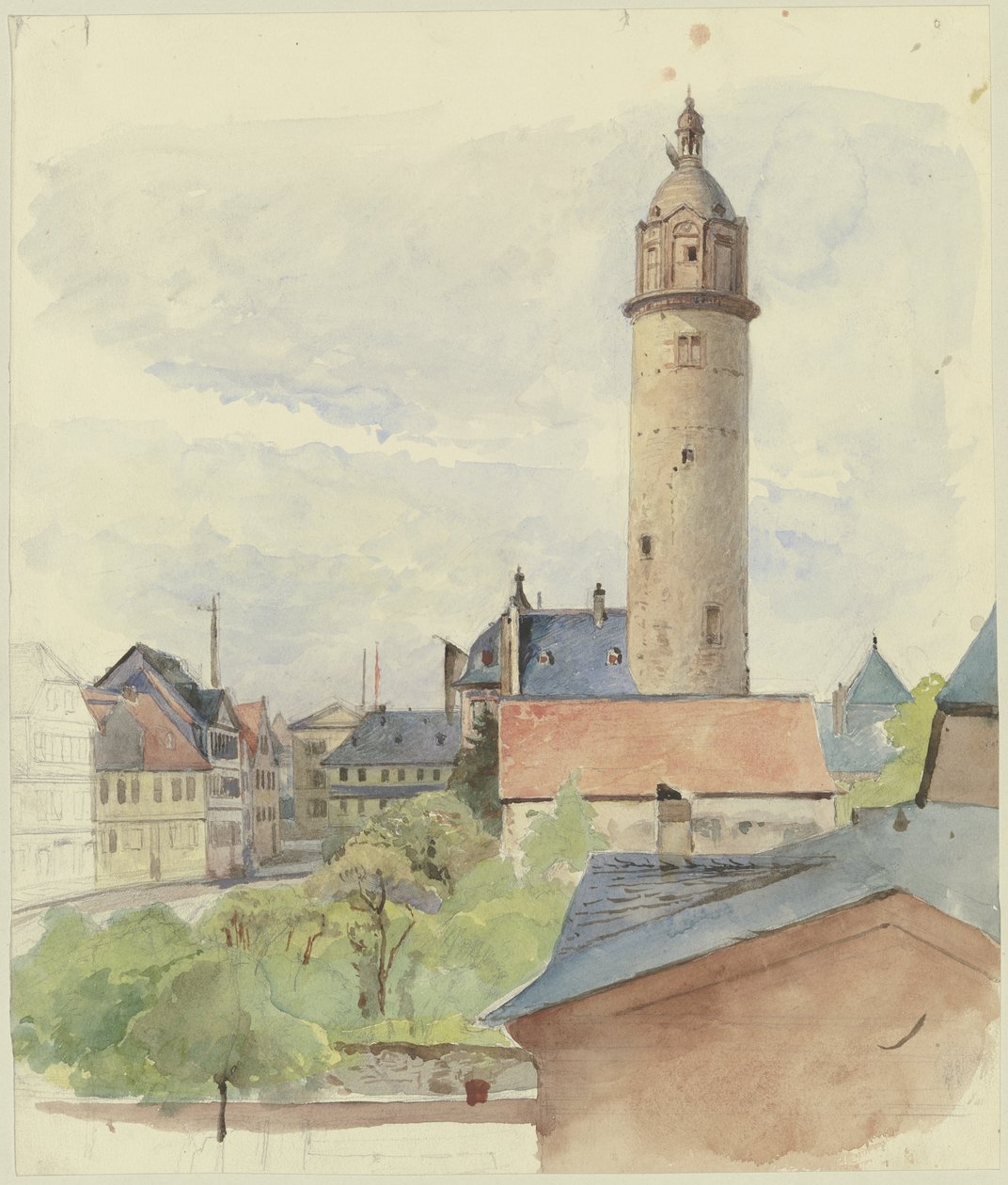 Höchst slott av Jakob Becker