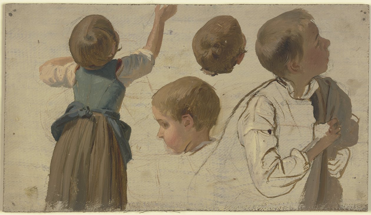 Studier av et barn av Jakob Becker
