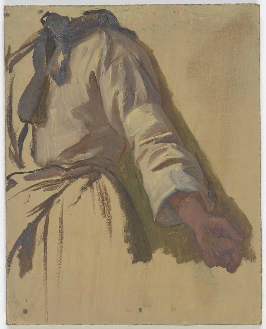 Studie av et erme av Jakob Becker