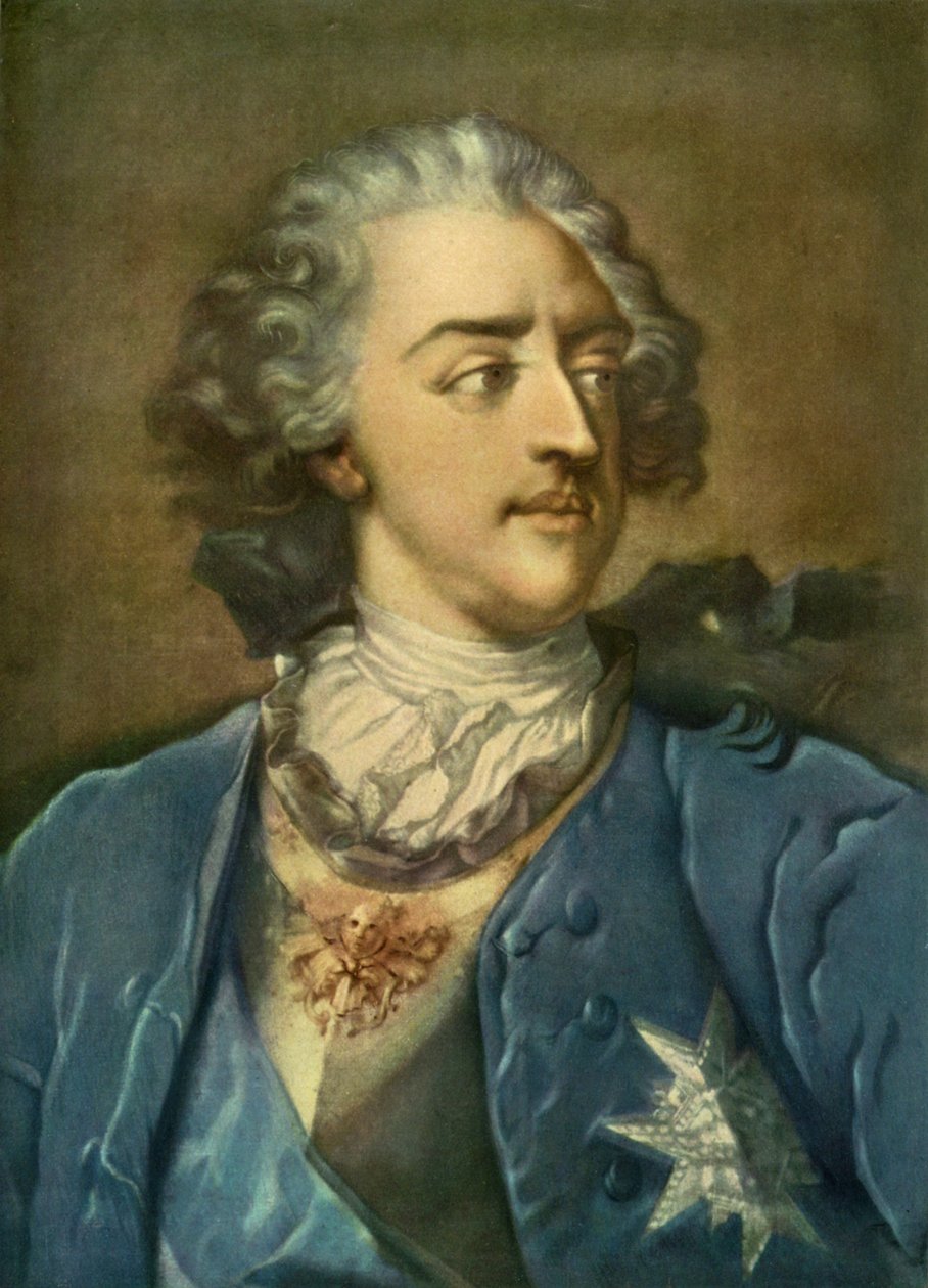 Ludvig XV av Frankrike av Jakob Christoph Le Blon