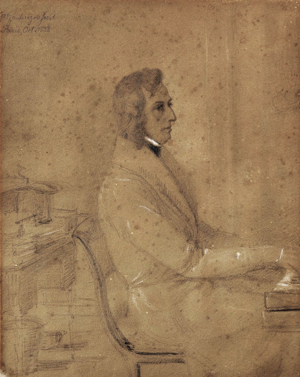 Fryderyk Chopin ved pianoet av Jakob Götzenberger