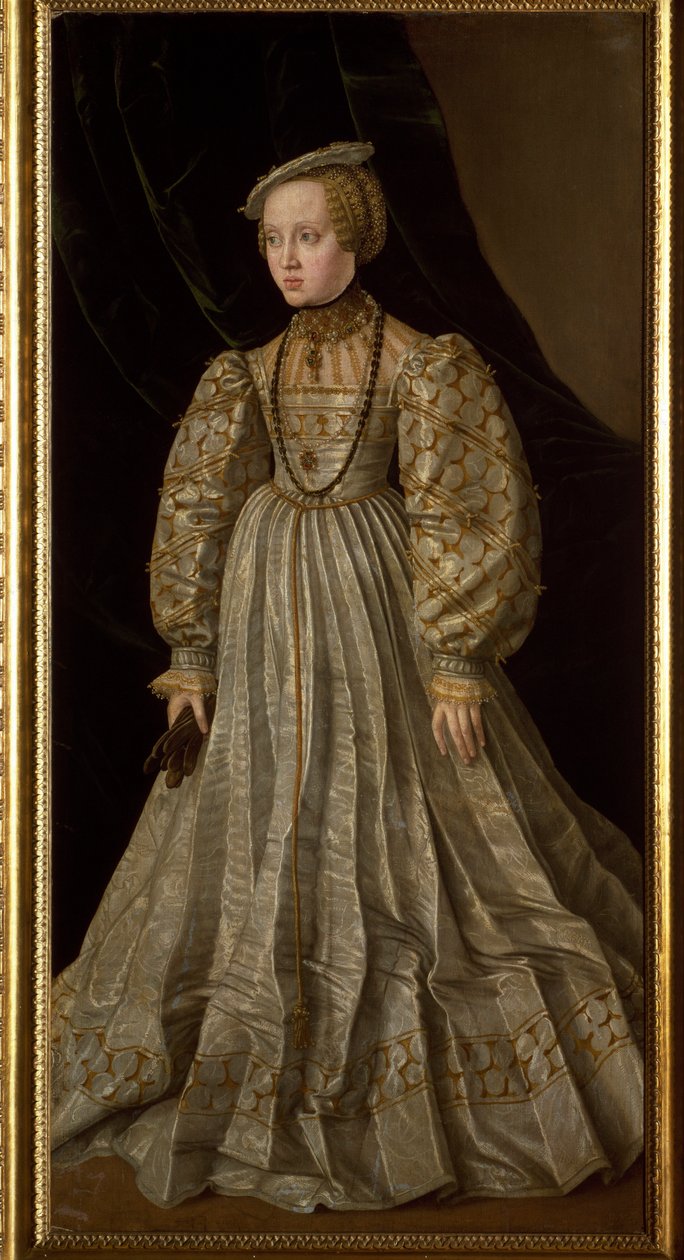 Portrett av Anne av Østerrike (eller Anne av Habsburg) (maleri av Jakob Seisenegger