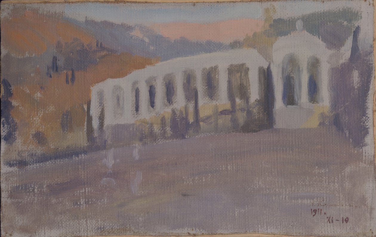 Elegy, 1911 av Jakov Jakovlevich Kalinichenko