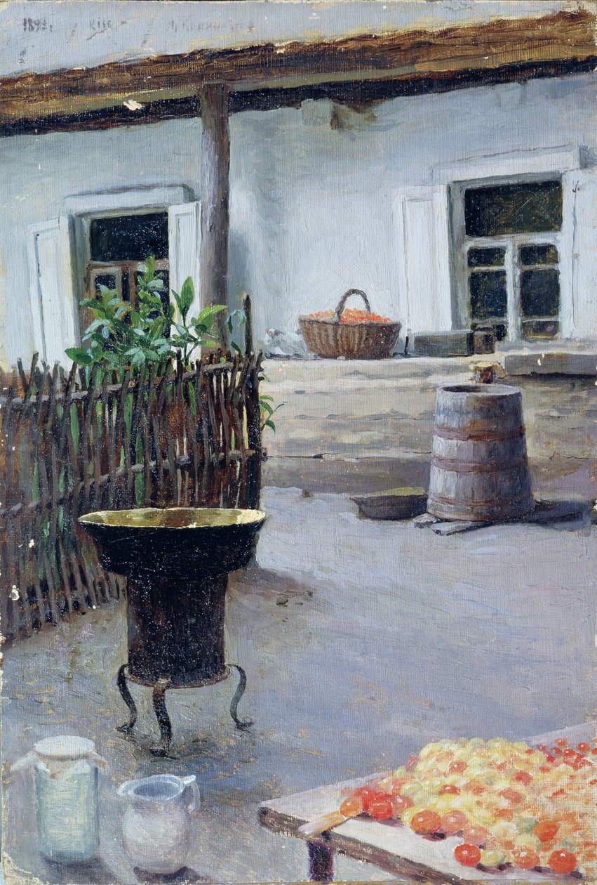 Syltekoking, 1892 av Jakov Jakovlevich Kalinichenko
