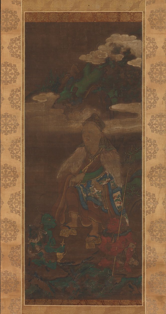 Portrett av En no Gyoja, slutten av 1300-1400-tallet. av Jakusai
