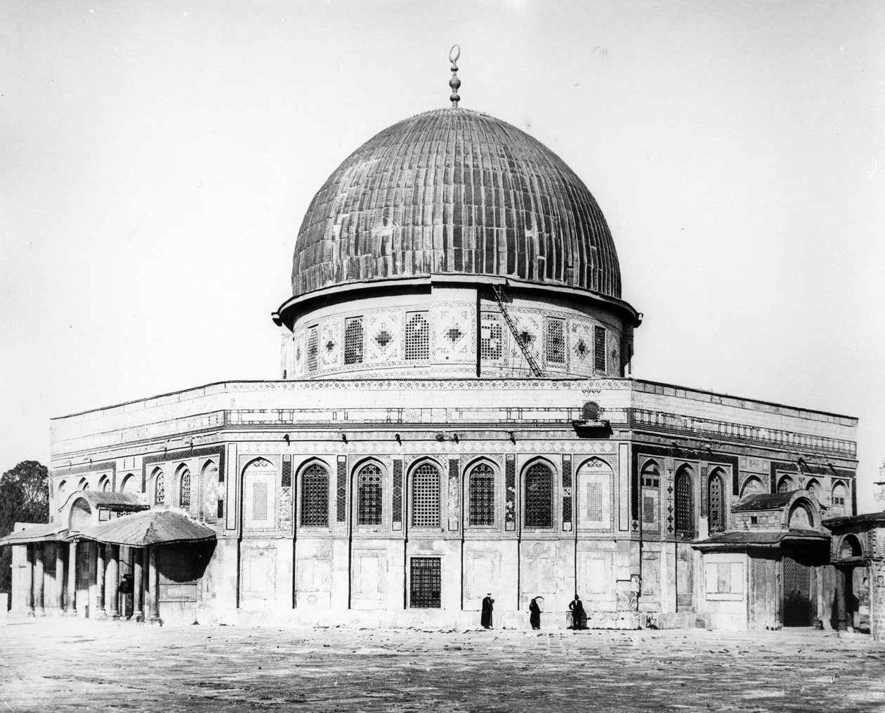 Klippedomen, 1858 av Felice Beato