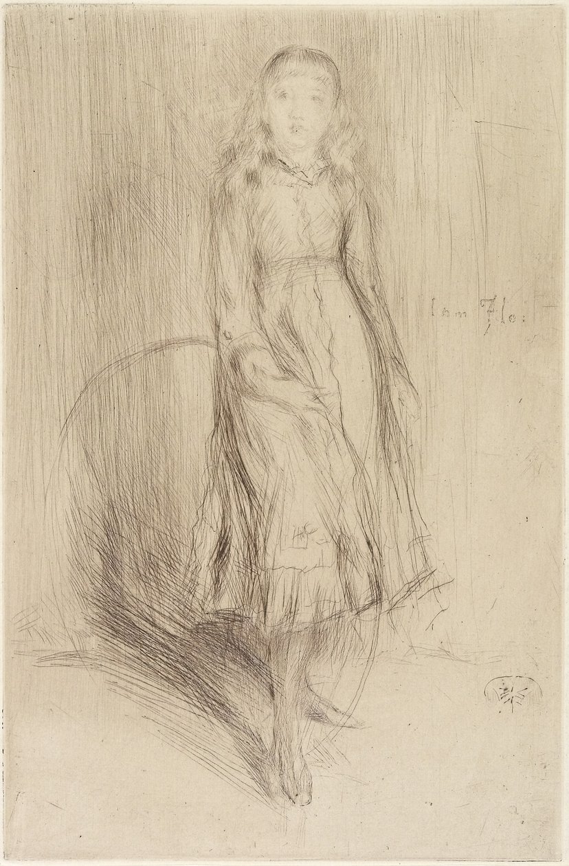 Florence Leyland, 1873 av James Abbott McNeill Whistler