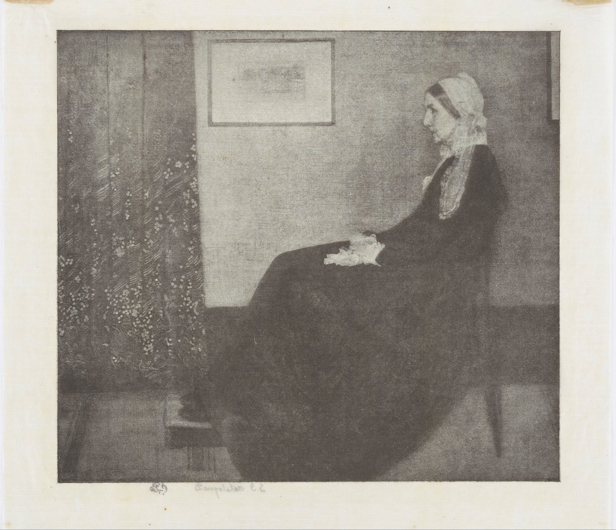 James McNeill Whistler - Fotomekanisk gjengivelse i halvtone av James Abbott McNeill Whistler