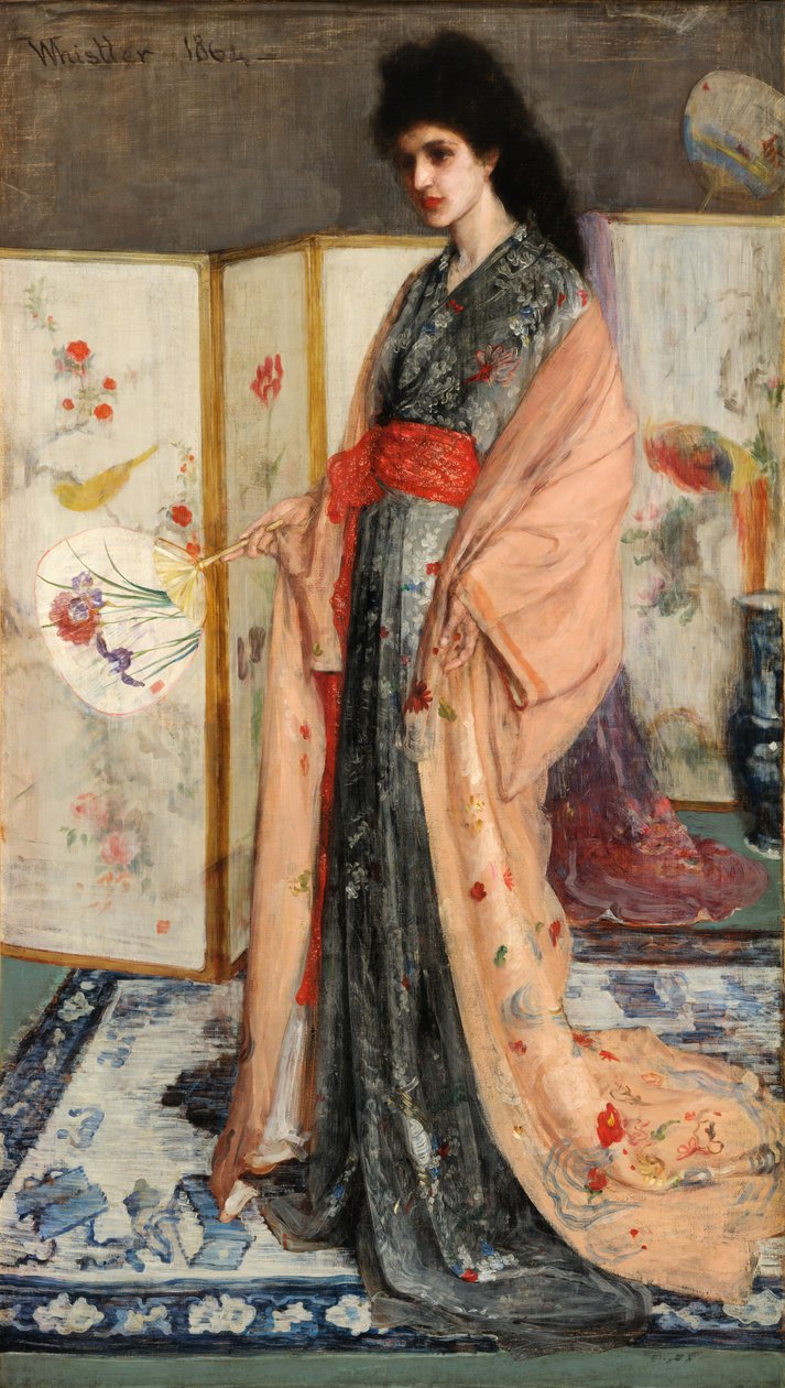 Prinsessen i landet av porselen av James Abbott McNeill Whistler