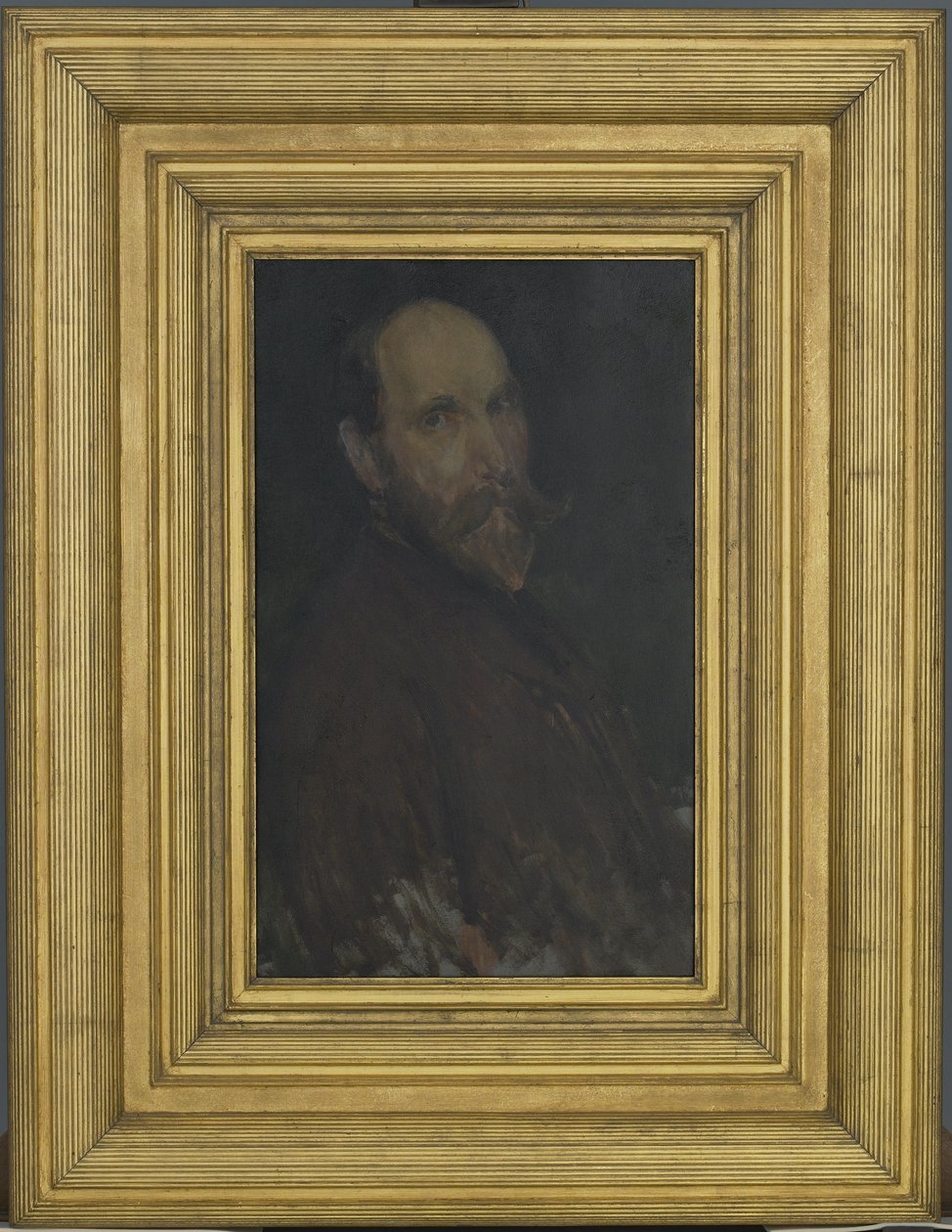 Portrett av Charles Lang Freer, 1902-03 (olje på trepanel) av James Abbott McNeill Whistler