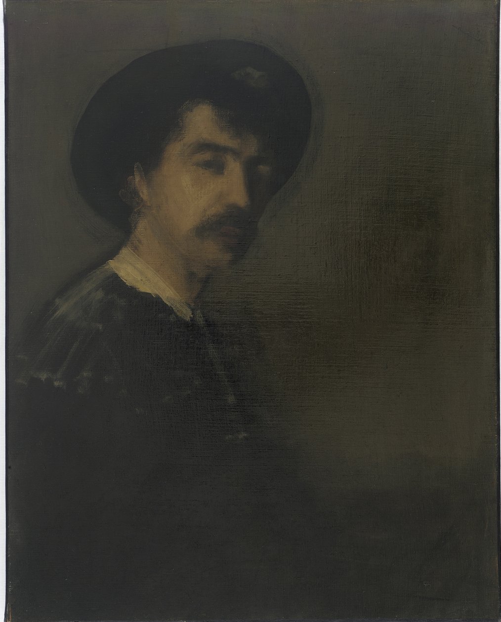 Selvportrett, 1870-75 av James Abbott McNeill Whistler