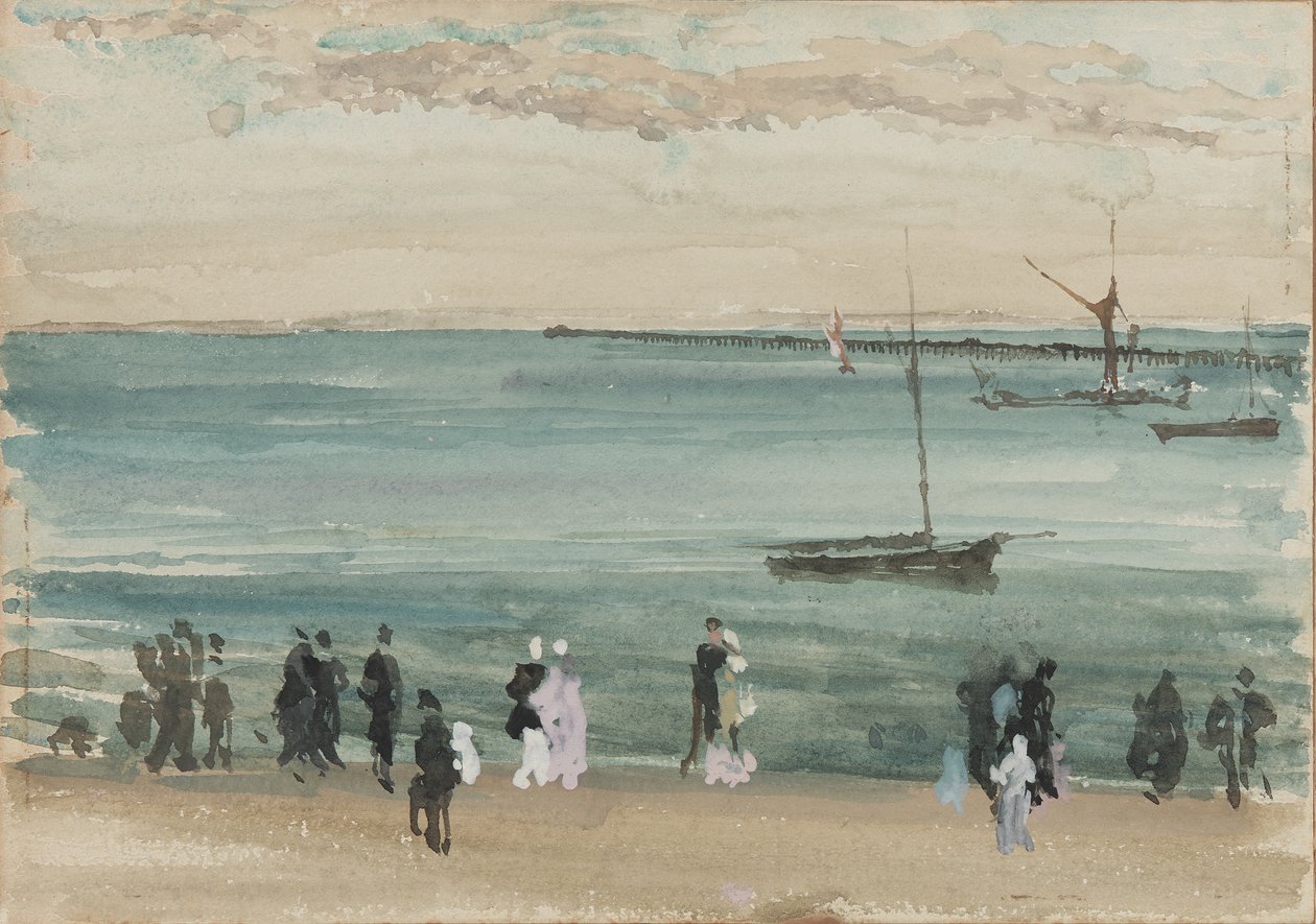 Southend Pier, 1883-84 av James Abbott McNeill Whistler
