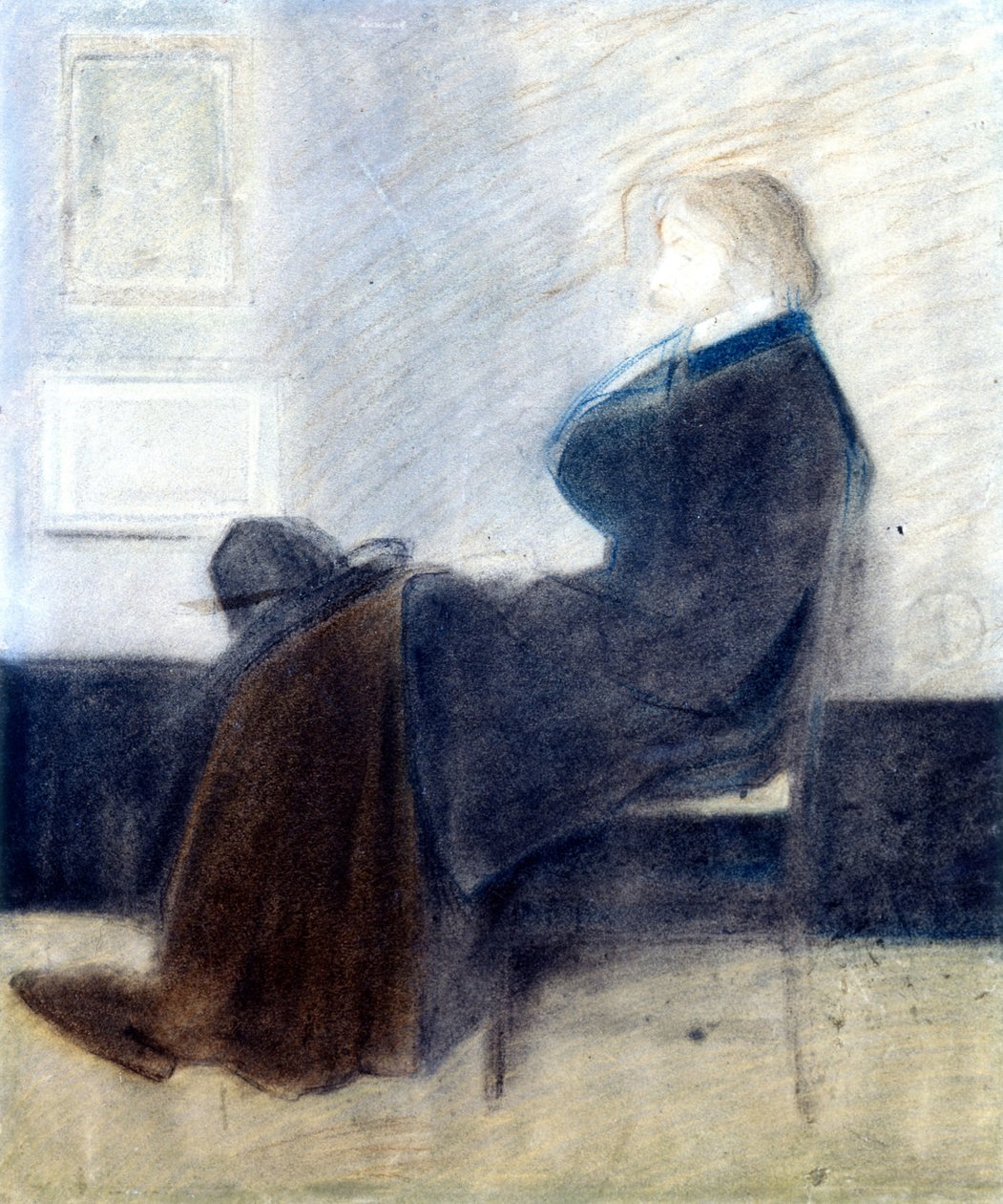 Studie av Thomas Carlyle av James Abbott McNeill Whistler