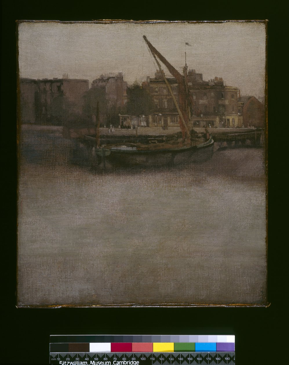 Symfoni i grått og brunt (Lindsey Row, Chelsea), ca. 1834-1948 av James Abbott McNeill Whistler