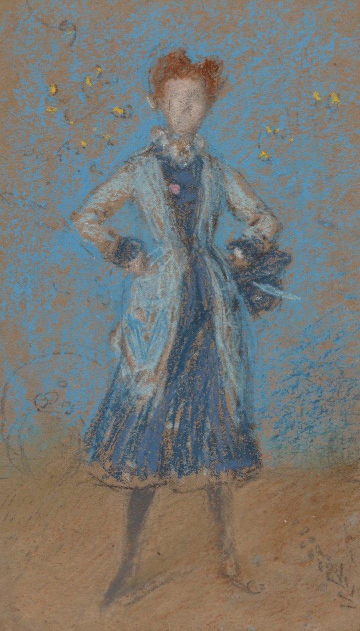 Den blå jenta av James Abbott McNeill Whistler