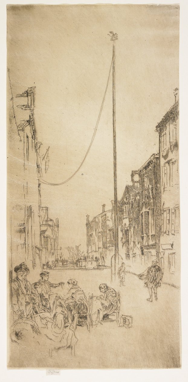 Masten, 1879-1880 av James Abbott McNeill Whistler