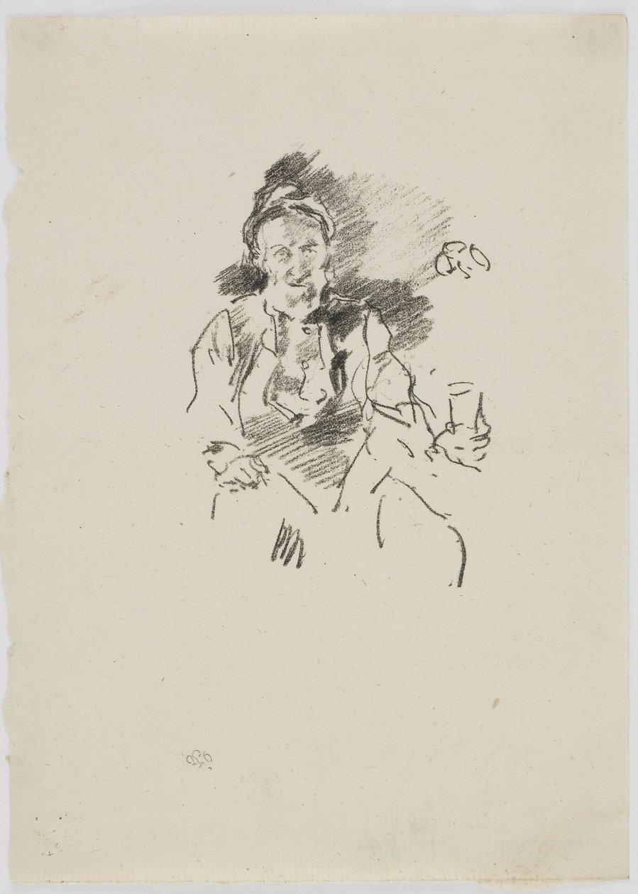 The Master Smith, 1895 (litho på papir) av James Abbott McNeill Whistler
