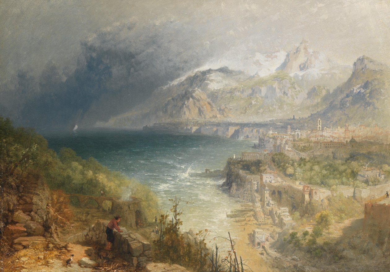Marina Grande, Sorrento av James Baker Pyne