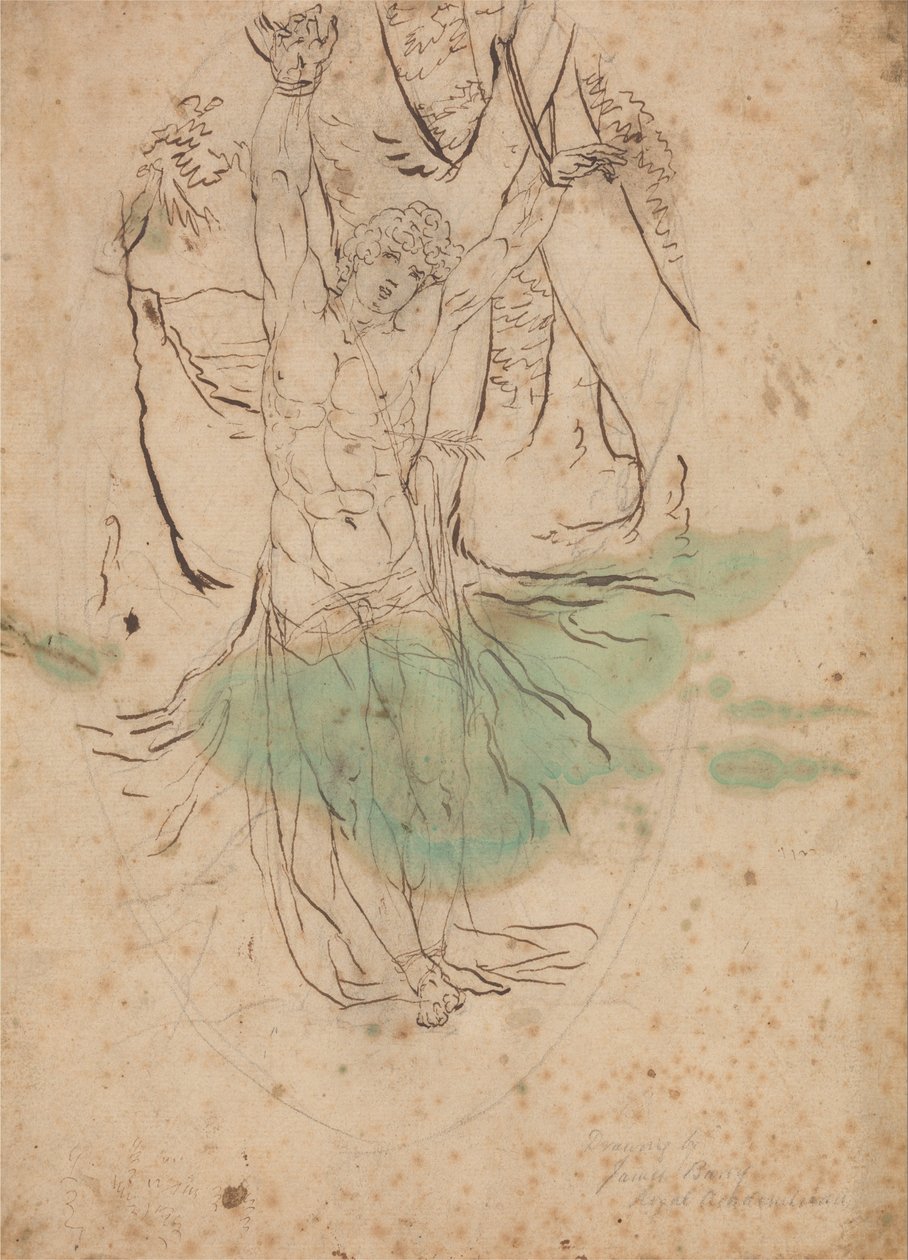 Studere for Saint Sebastian av James Barry