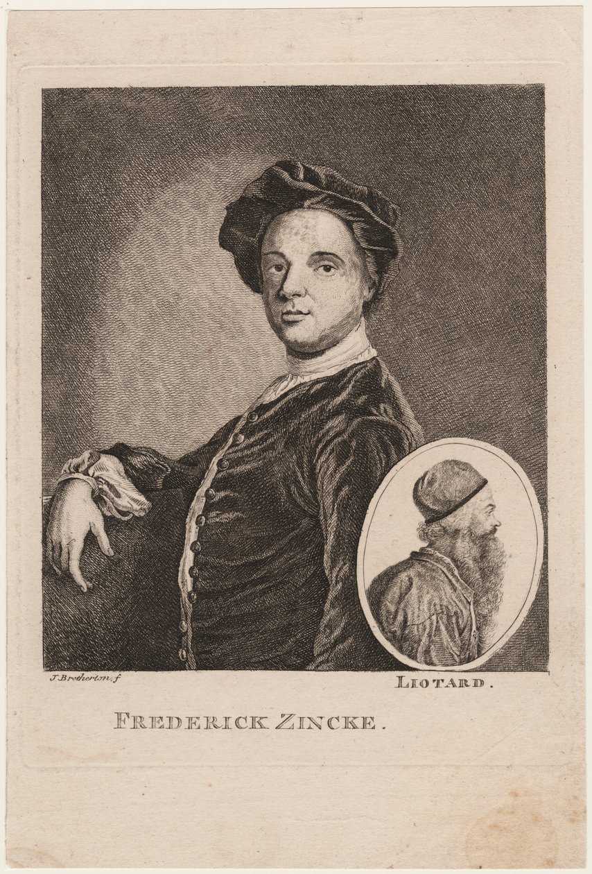 Frederick Zincke, 1762 av James Bretherton