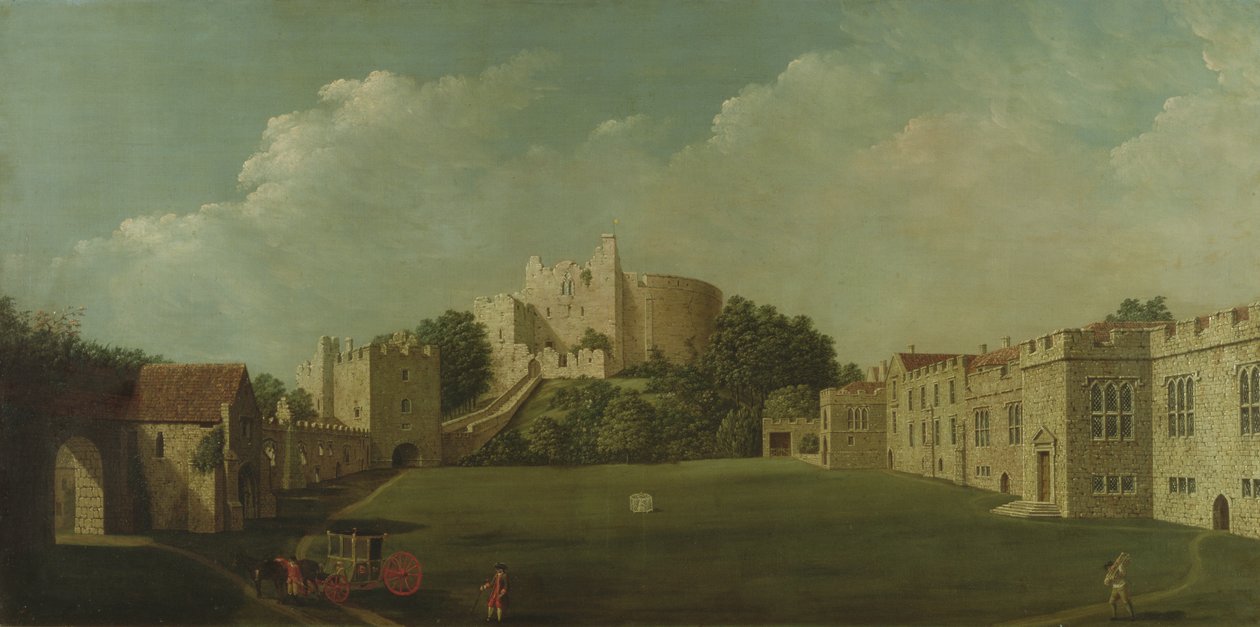 Arundel Castle, Keep and Quadrangle, ca. 1770 av James Canter
