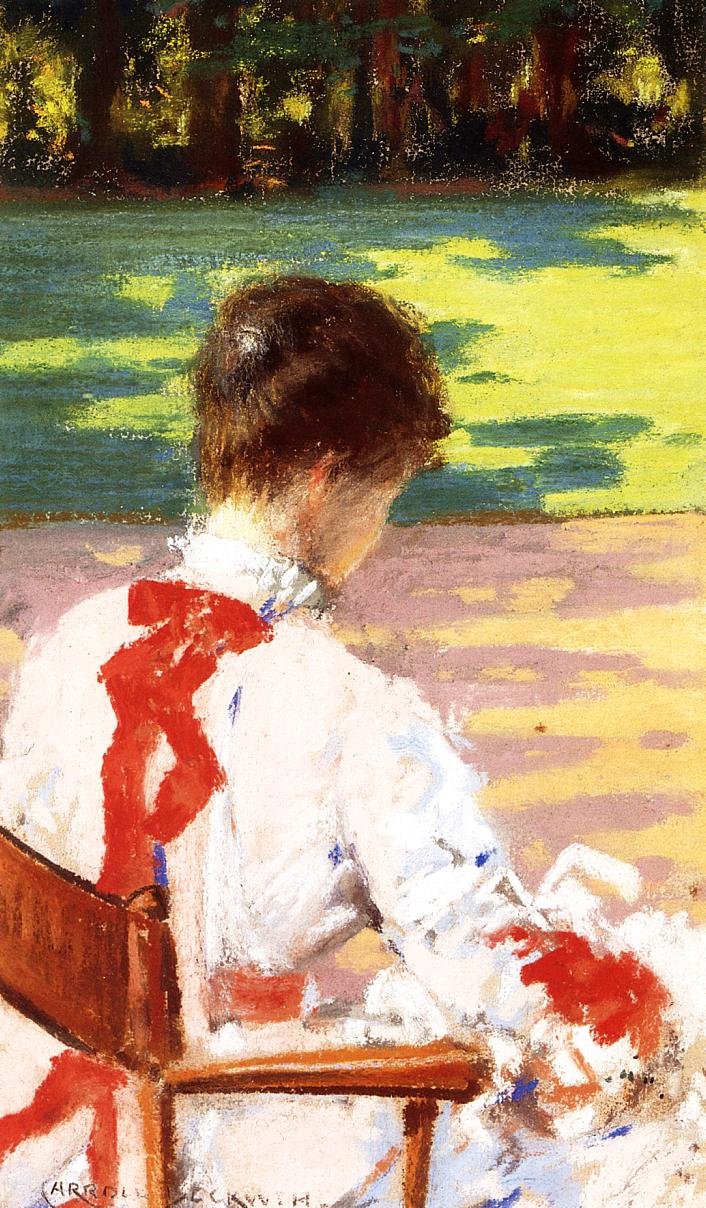 En studie med Sunlightn av James Carroll Beckwith