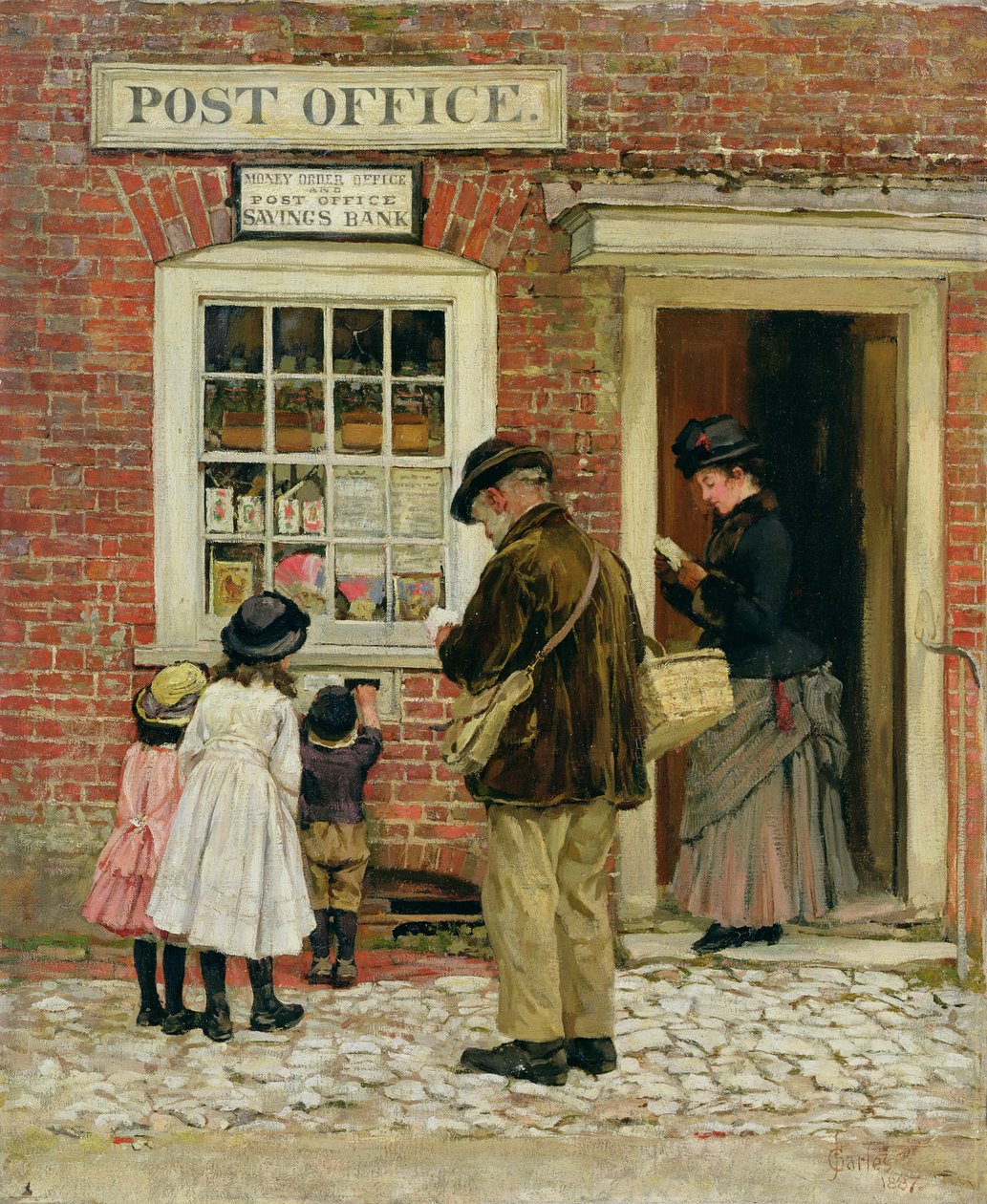 Landsbybutikken, 1887 av James Charles