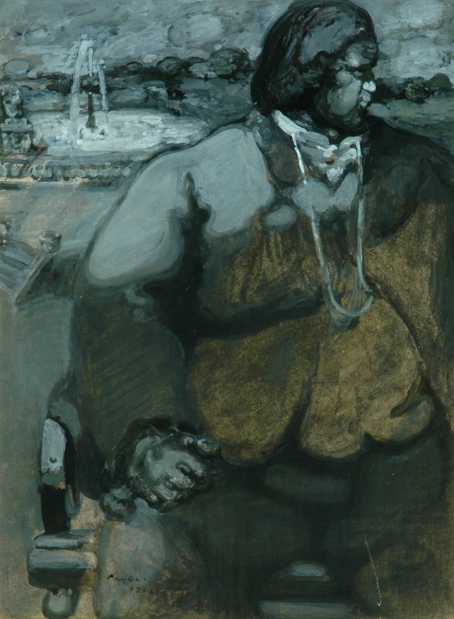 John Price, 1902 (grisaille på papir) av James Ferrier Pryde